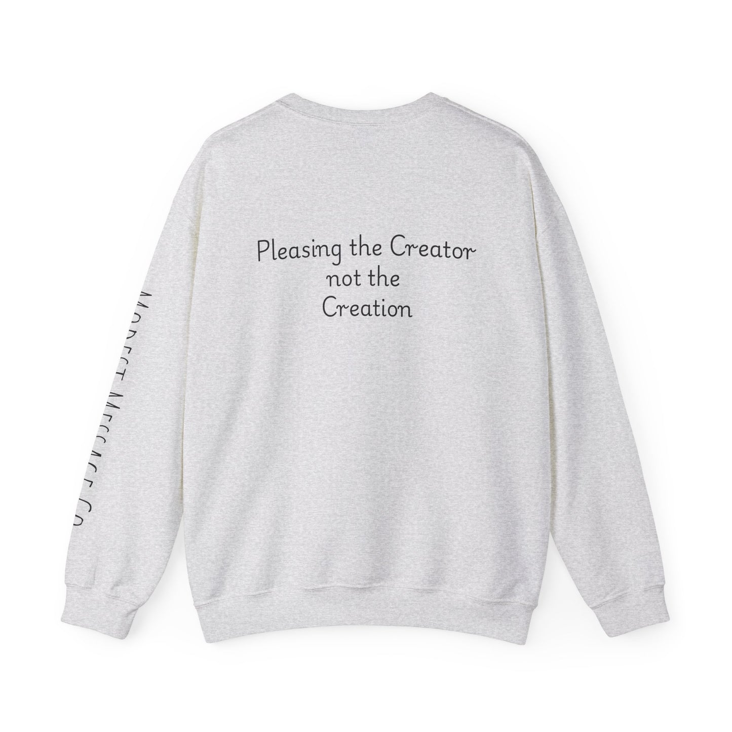 Pleasing the Creator Crewneck – Islamic Quote Sweatshirt | Modest Message Co. | Muslim Reminder Gift