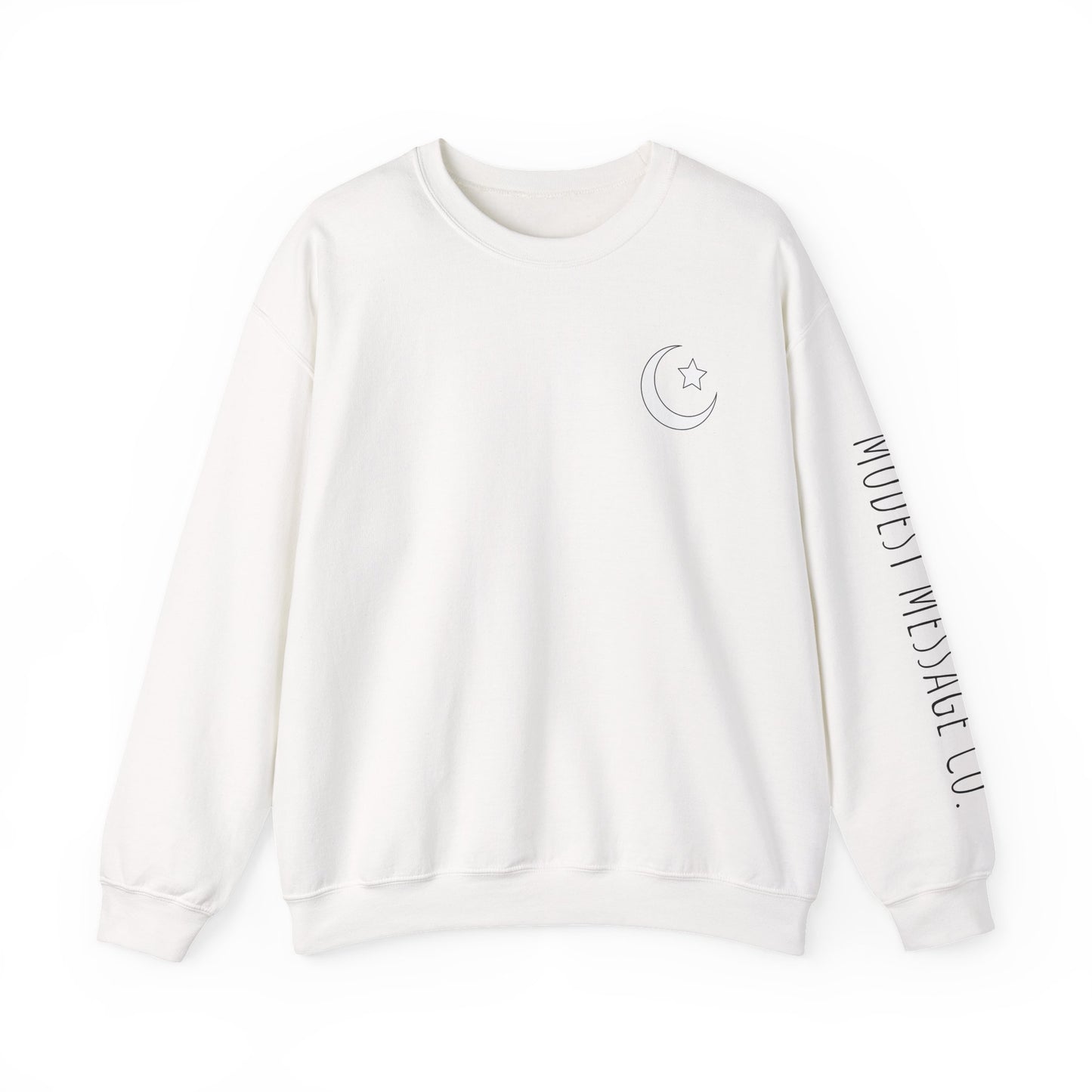 Pleasing the Creator Crewneck – Islamic Quote Sweatshirt | Modest Message Co. | Muslim Reminder Gift