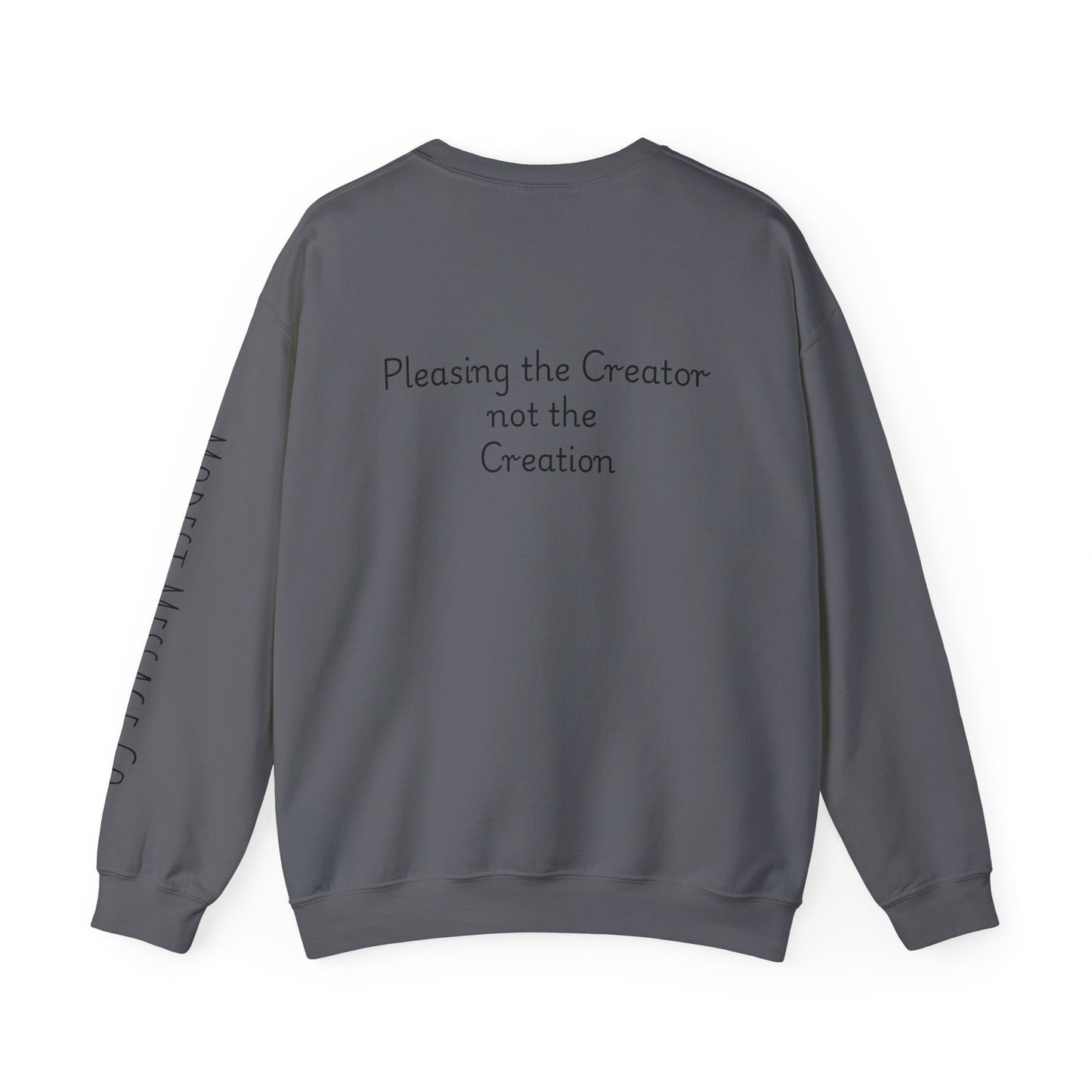 Pleasing the Creator Crewneck – Islamic Quote Sweatshirt | Modest Message Co. | Muslim Reminder Gift