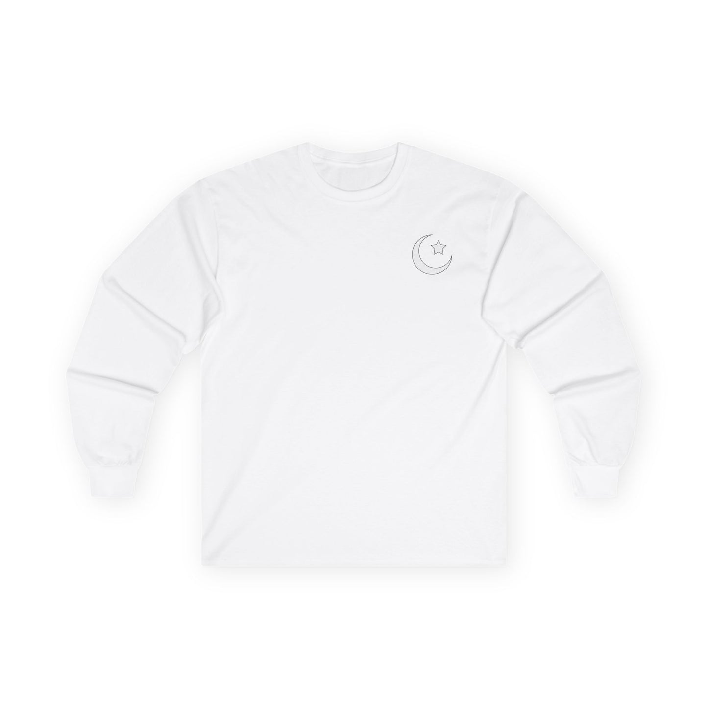 Islamic Long Sleeve Shirt – Pleasing the Creator Design | Modest Message Co. | Modest Muslim Apparel