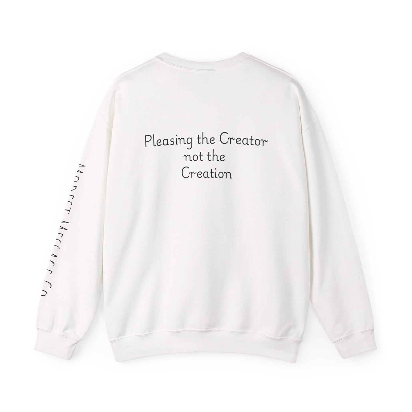 Pleasing the Creator Crewneck – Islamic Quote Sweatshirt | Modest Message Co. | Muslim Reminder Gift