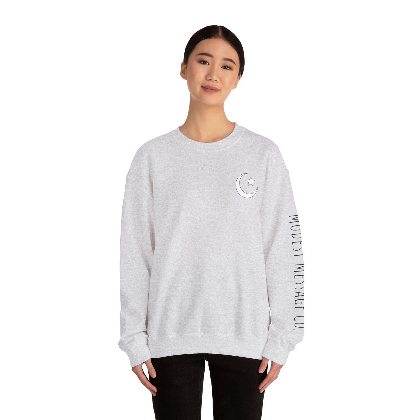 Pleasing the Creator Crewneck – Islamic Quote Sweatshirt | Modest Message Co. | Muslim Reminder Gift