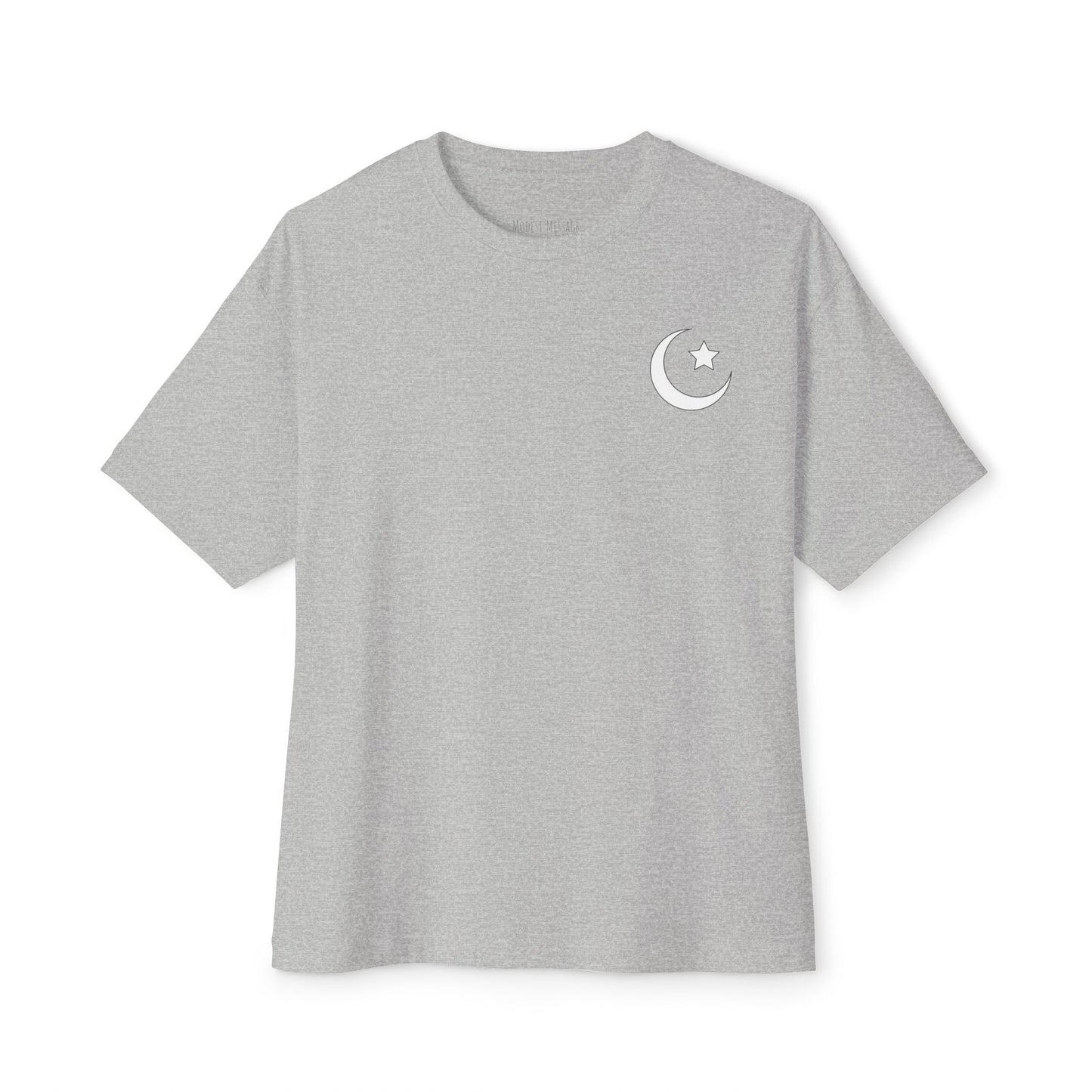 Oversized Islamic Tee – Boxy Fit Muslim Shirt | Pleasing the Creator | Modest Message Co.