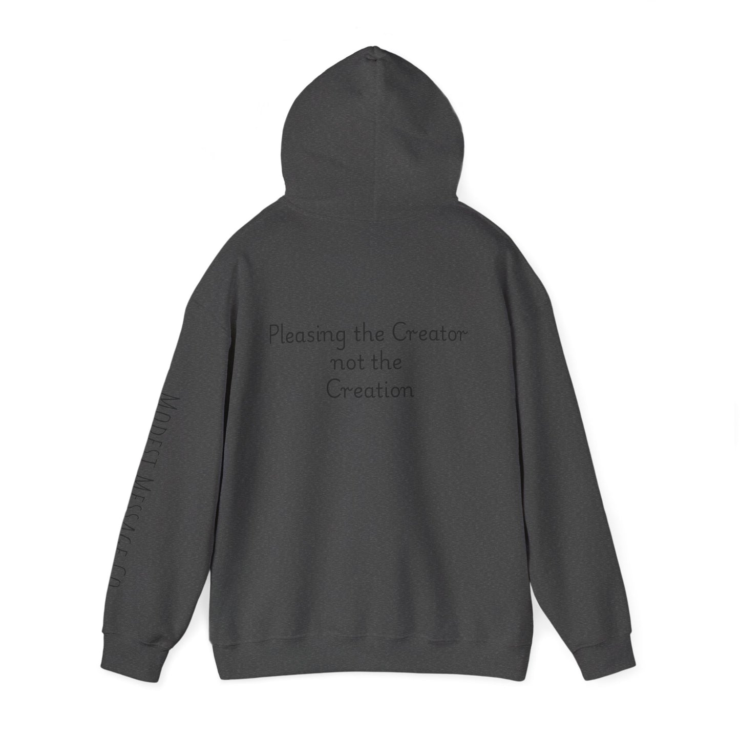 Pleasing the Creator Hoodie – Islamic Reminder Hoodie | Modest Message Co. | Unisex Muslim Gift