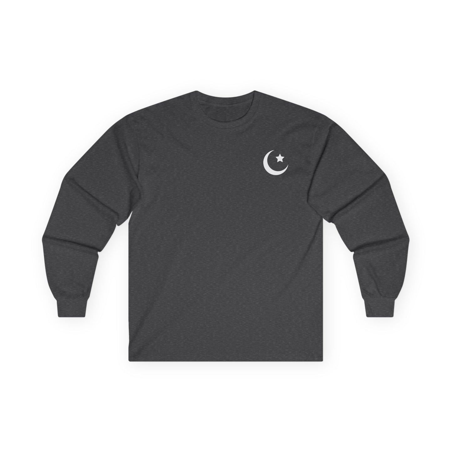Islamic Long Sleeve Shirt – Pleasing the Creator Design | Modest Message Co. | Modest Muslim Apparel
