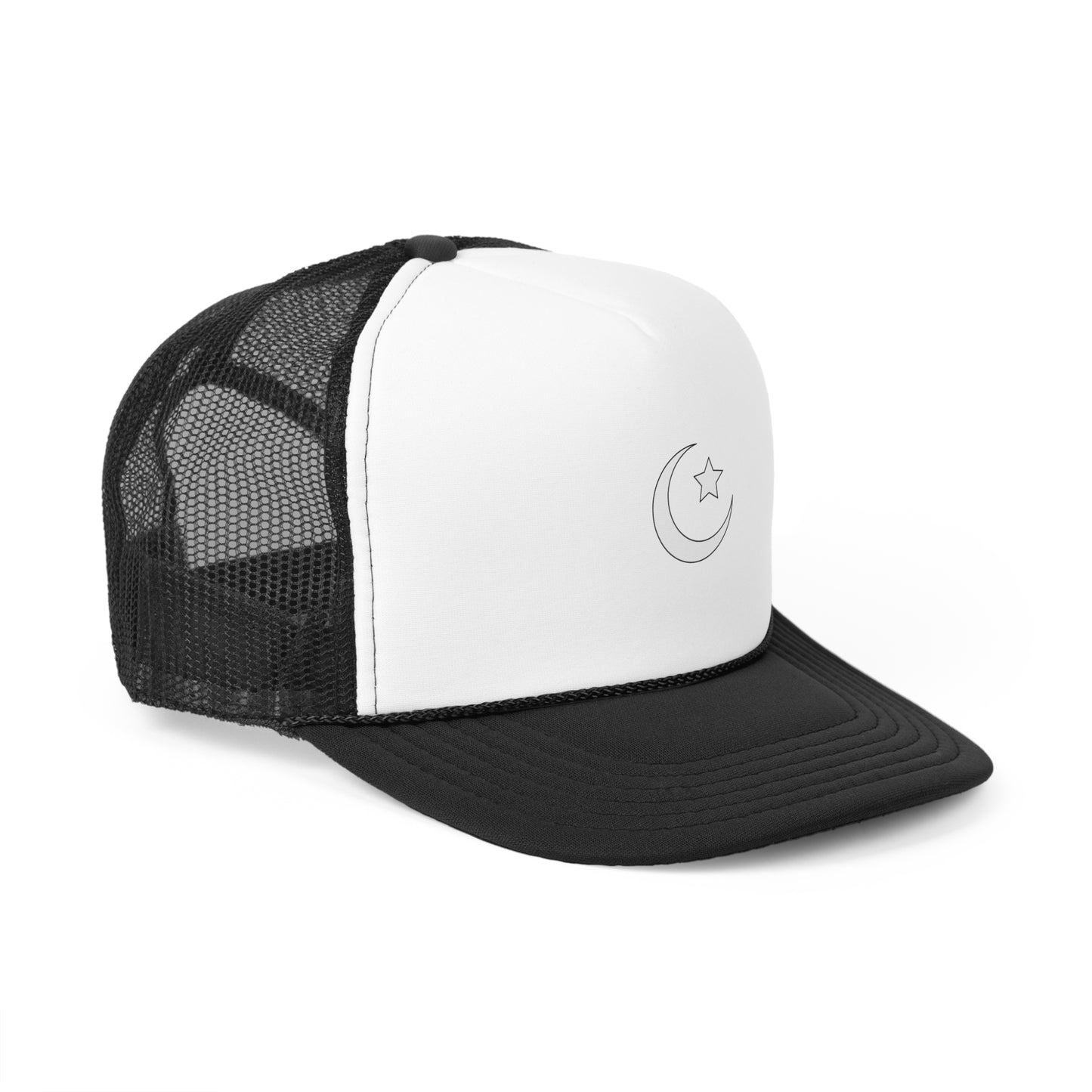 Islamic Dad Hat – Crescent Moon and Star | Muslim Modest Fashion | Modest Message Co.