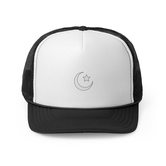 Islamic Dad Hat – Crescent Moon and Star | Muslim Modest Fashion | Modest Message Co.